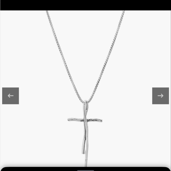 Silpada Jewelry - Organic Cross Pendant Necklace